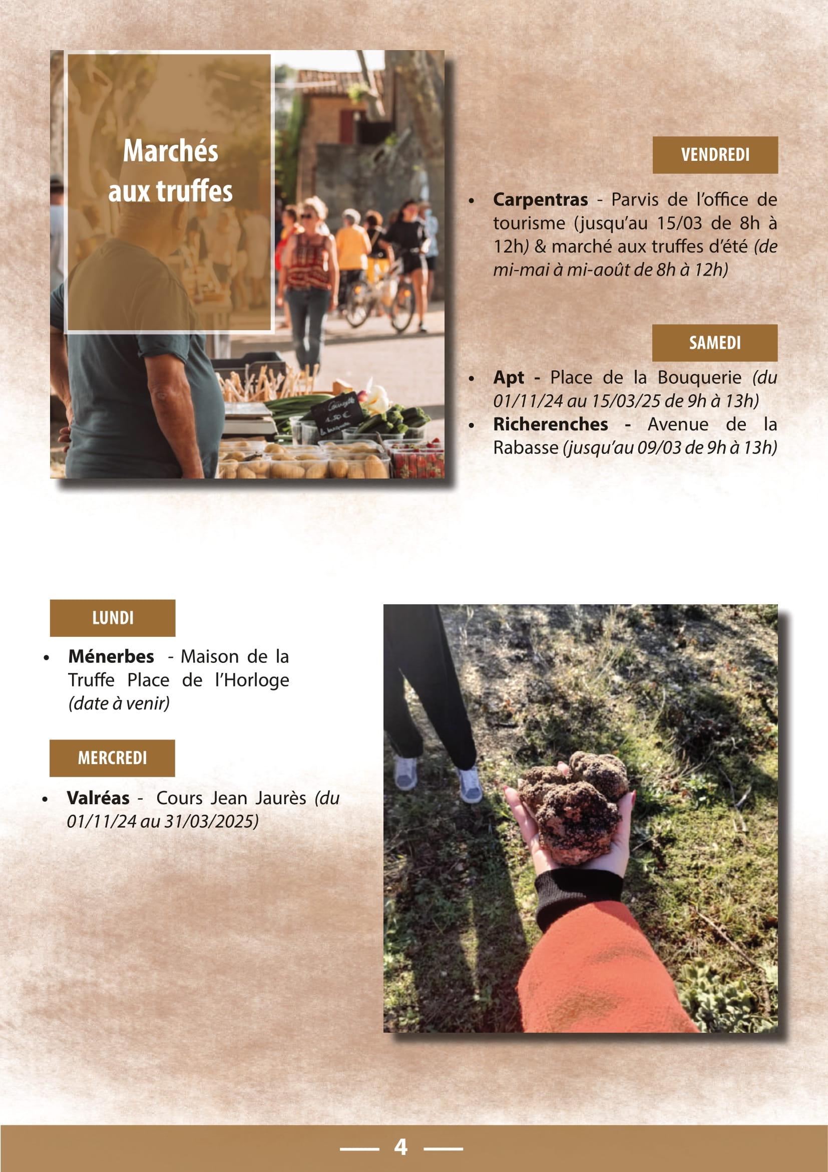 Les Marchés du Luberon